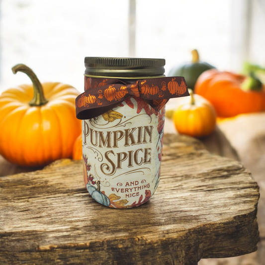 Pumpkin Pie Spice Wax Melt Jar