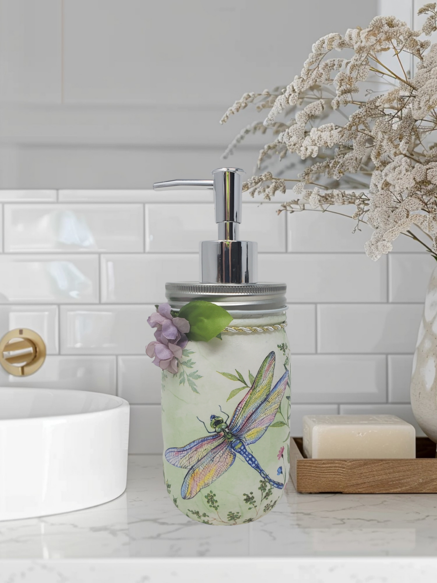 Mason Jar Soap Dispensers