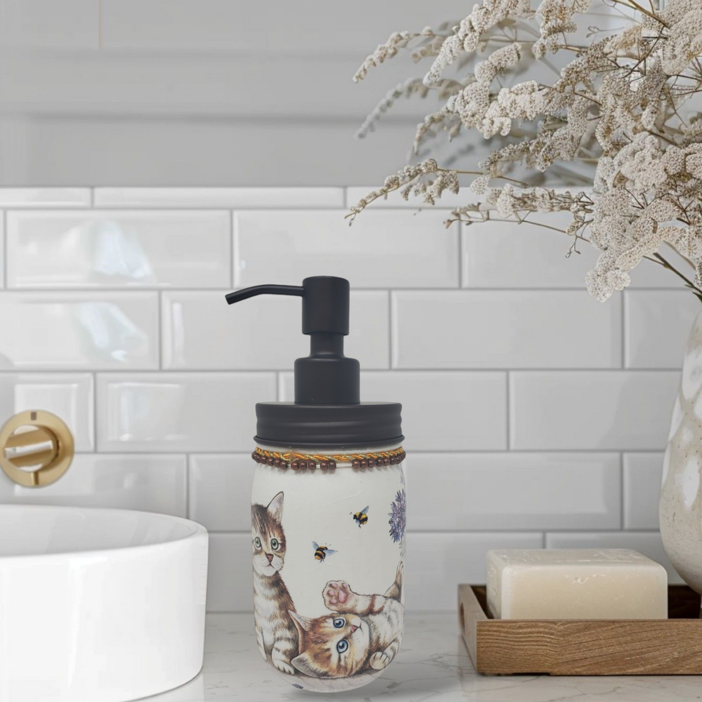 Mason Jar Soap Dispensers