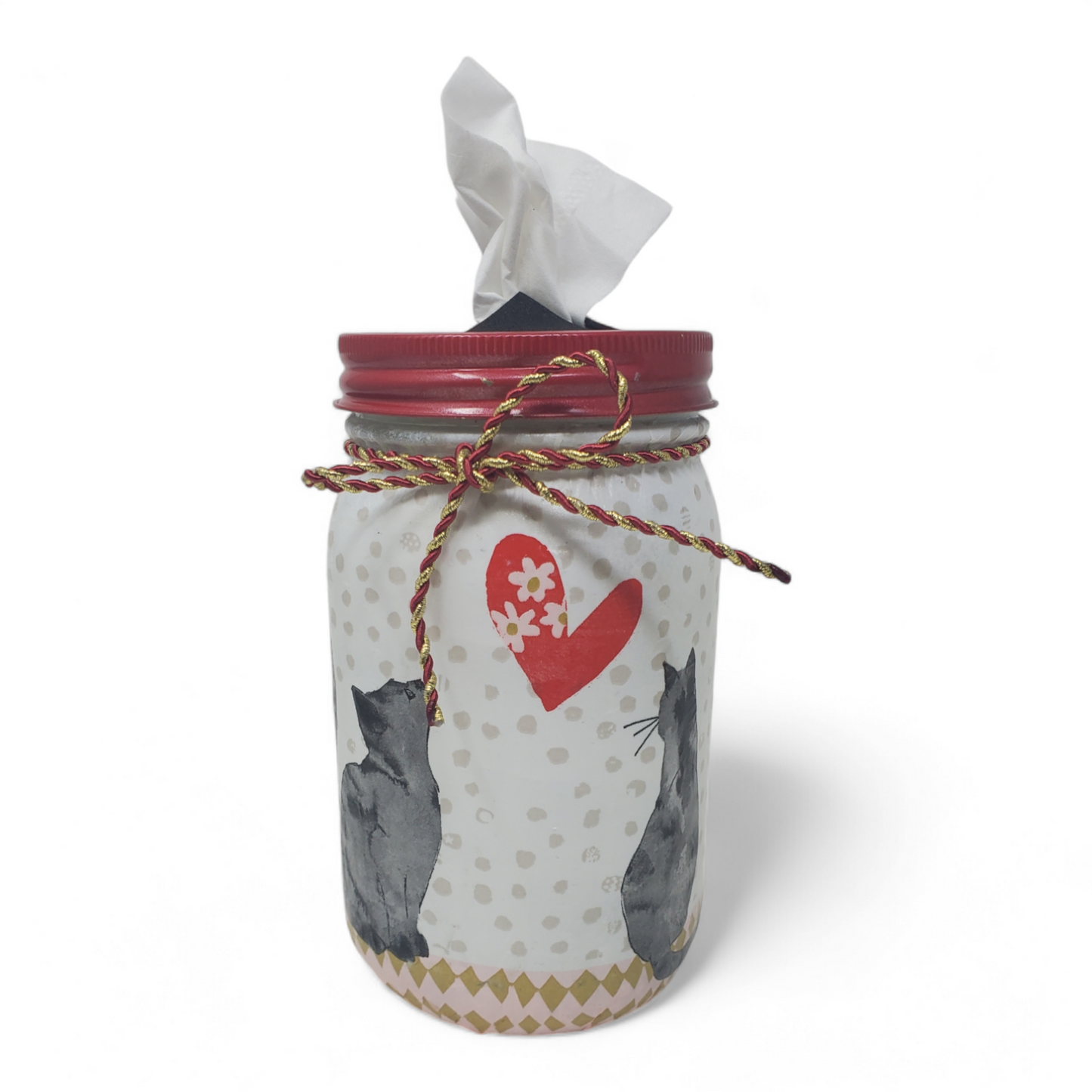 Mason Jar Tissue Dispenser