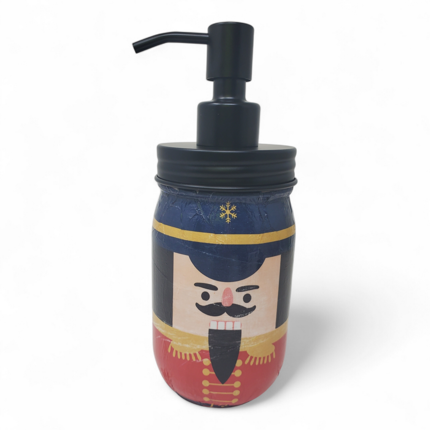 Nutcracker Mason Jar