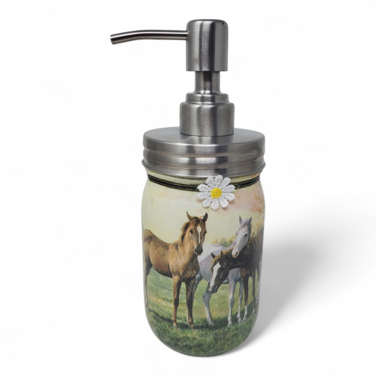 Foal Friends Mason Jar