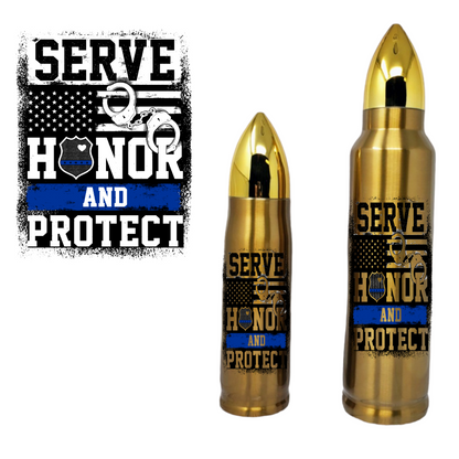 Serve Honor Protect Bullet Thermos