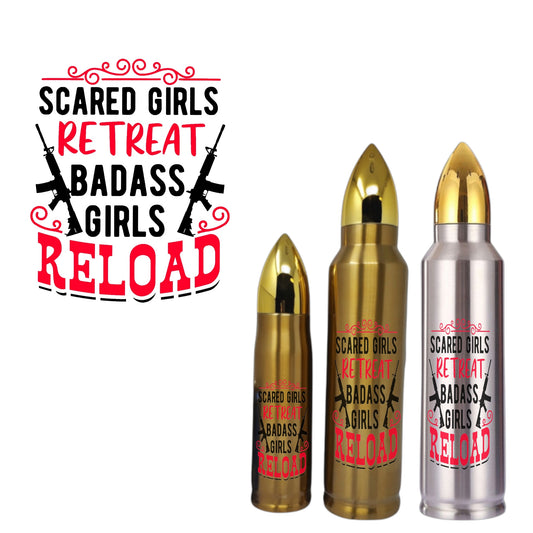 Scared Girls Retreat Bullet Thermos Tumbler