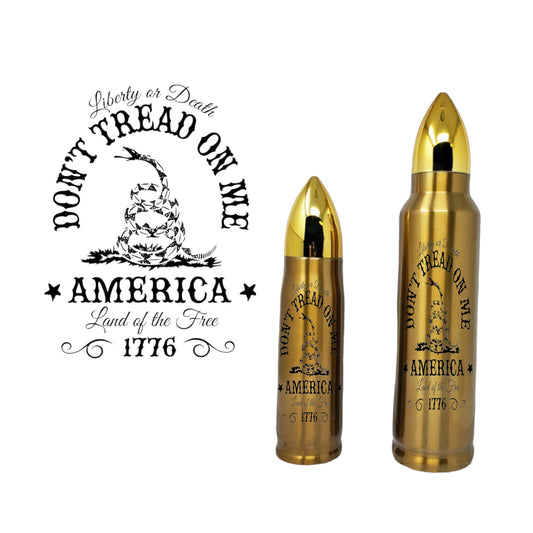 Don't Tread On Me Bullet Thermos
