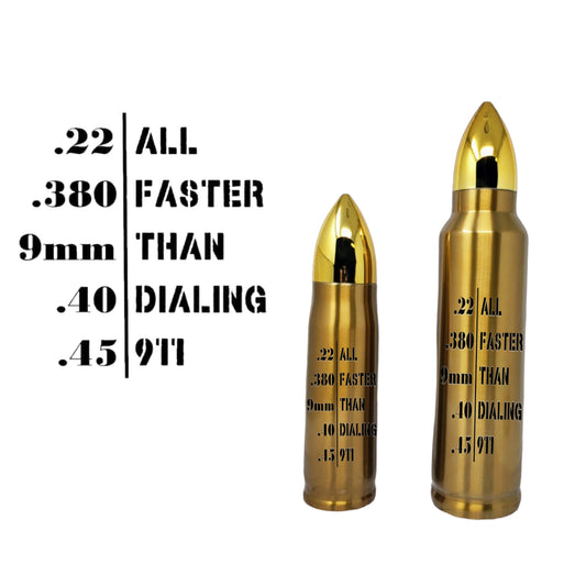 Dialing 911 Bullet Thermos