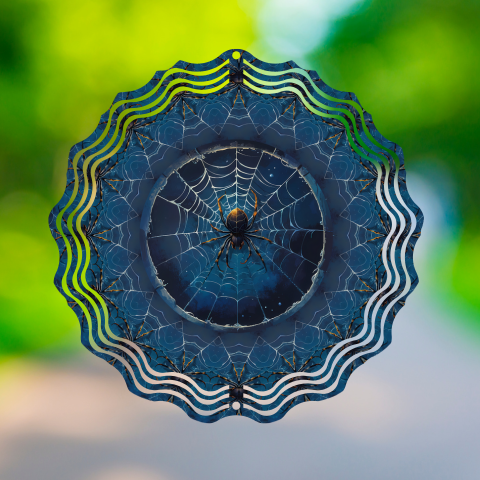 Spider Web Wind Spinner