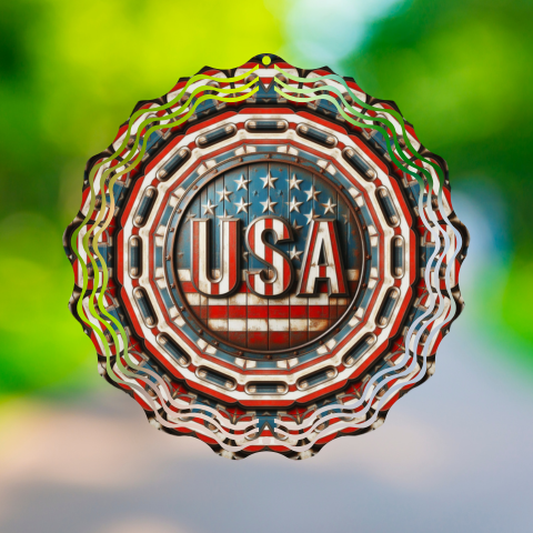 USA Wind Spinner