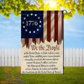 We The People 1776 Garden Flag