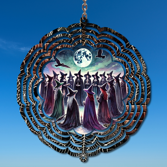 Witch Circle Wind Spinner