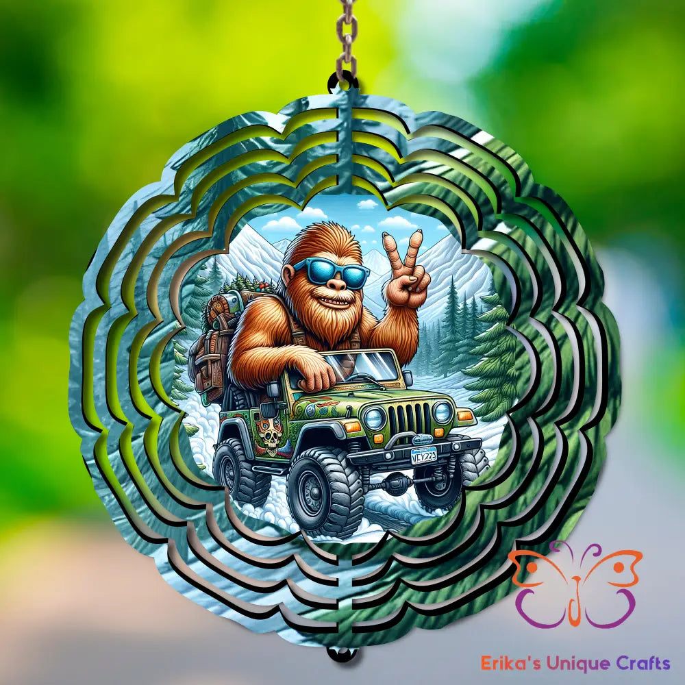 Adventure 4x4 Bigfoot Wind Spinner Wind Spinner