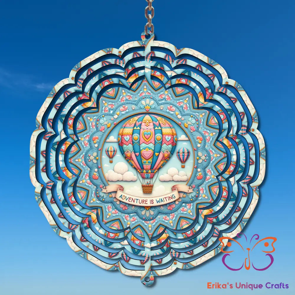 Adventure is Waiting Wind Spinner Wind Spinner