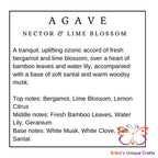 Agave Nector & Lime Blossom Gel Air Freshener Gel Air Freshener