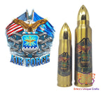 Air Force Badge Bullet Thermos Bullet Thermos