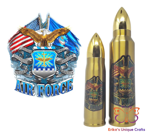 Air Force Badge Bullet Thermos Bullet Thermos