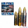 Air Force Veteran Bullet Thermos Tumbler Bullet Thermos