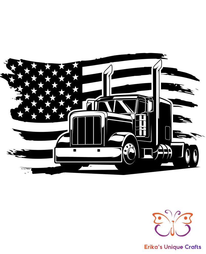 America Truck Driver Bullet Thermos Bullet Thermos