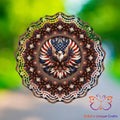American Flag Wind Spinner Wind Spinner