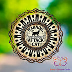 Attack Cat Wind Spinner - Wind Spinner