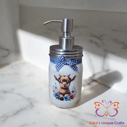 Baby Goat Mason Jar Mason Jar