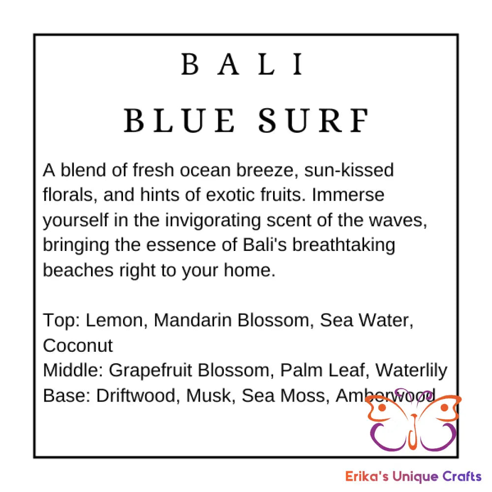 Bali Blue Surf Gel Air Freshener Gel Air Freshener
