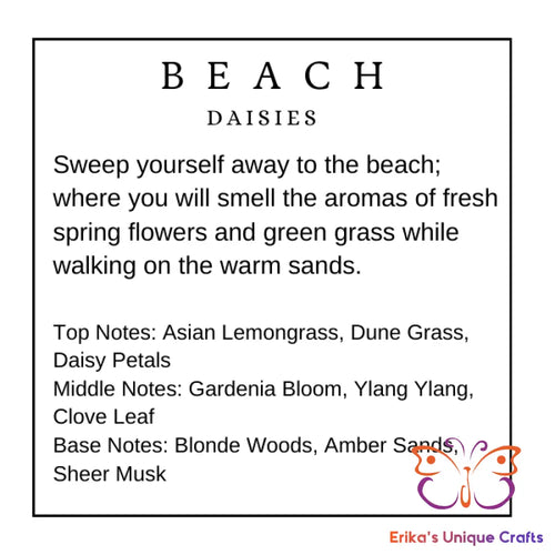 Beach Daisies Gel Air Freshener Gel Air Freshener
