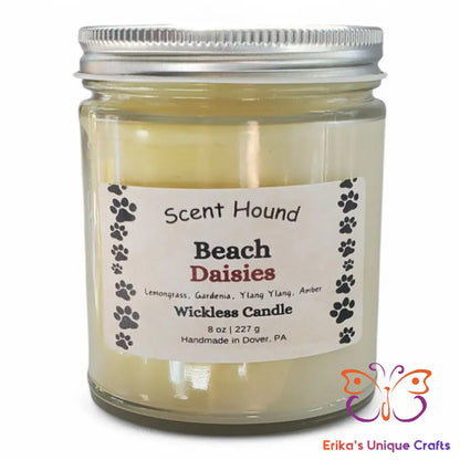 Beach Daisies Wax Melt Jar Wax Melt Jar