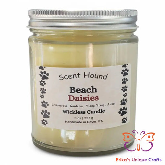Beach Daisies Wax Melt Jar Wax Melt Jar