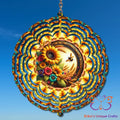 Bee Morning Harvest Wind Spinner Wind Spinner