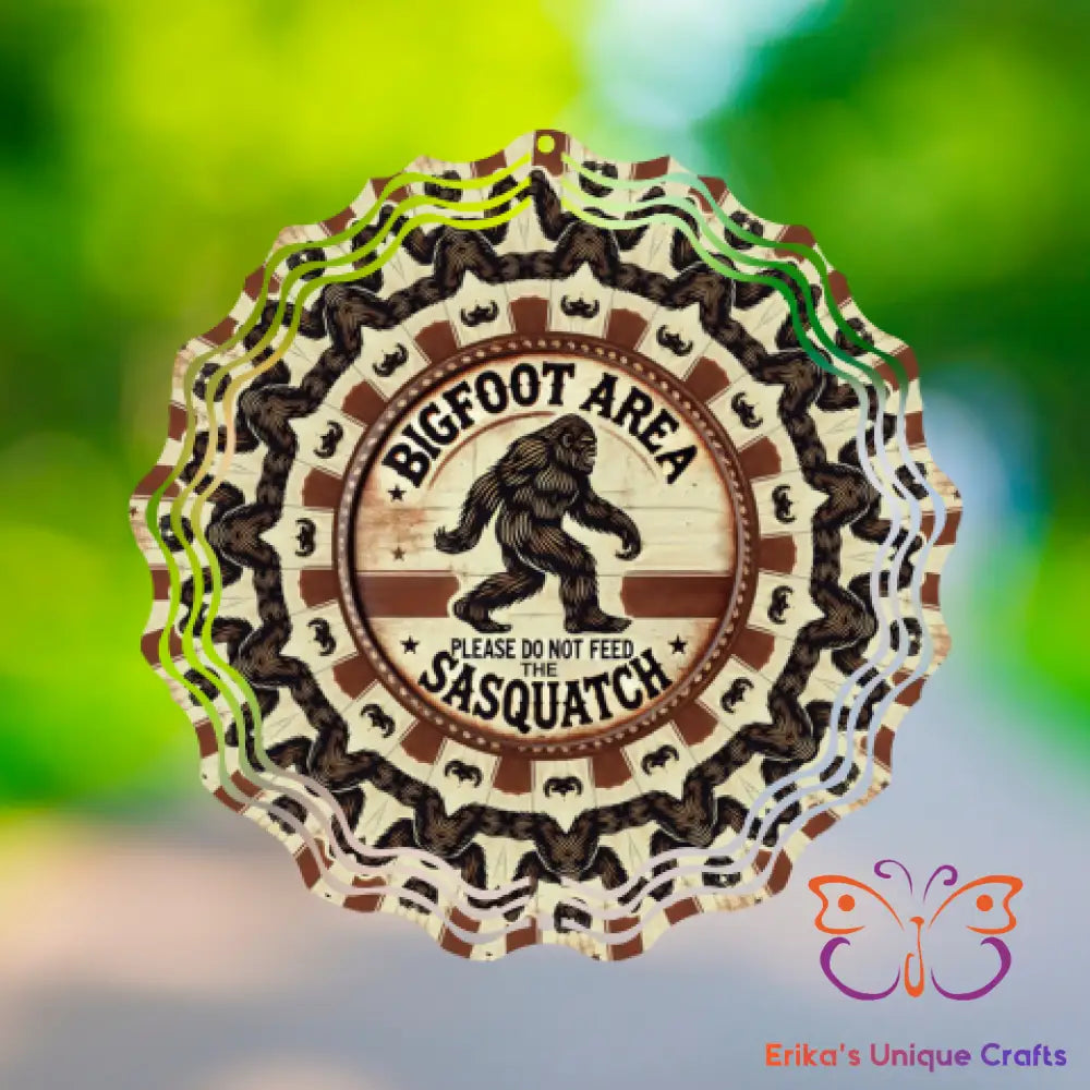 Big Foot Area Wind Spinner Wind Spinner