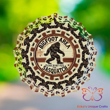Big Foot Area Wind Spinner Wind Spinner