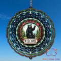 Black Bear and Cubs Wind Spinner Wind Spinner