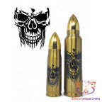 Black Skull Bullet Thermos Bullet Thermos