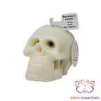 Black Amber & Lavender Bleeding Skull Candle