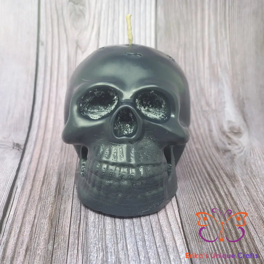 Bleeding Skull Beeswax Candle - Erikas Crafts