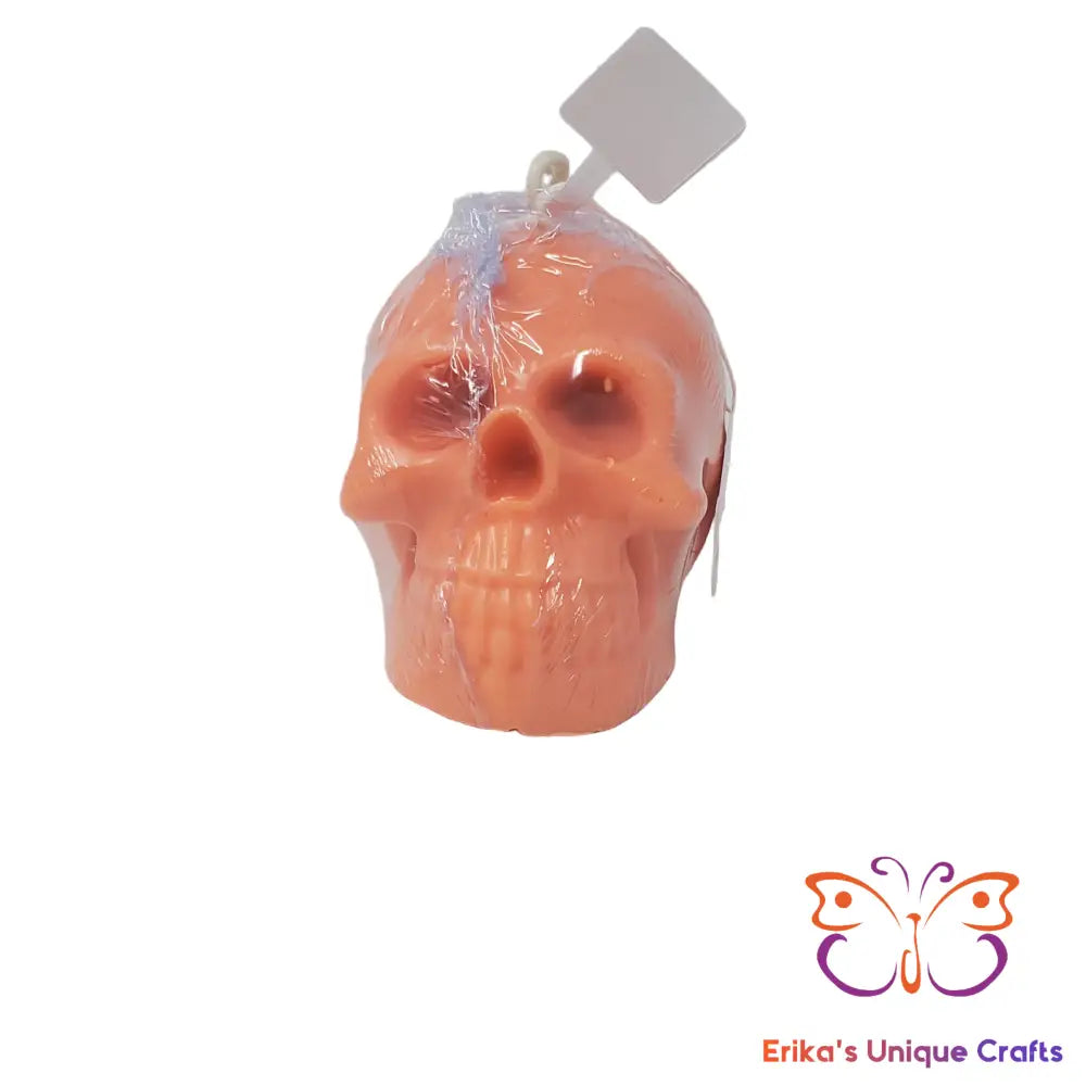 Bleeding Skull Candles Dreamsicle/Orange/Parasoy Candles