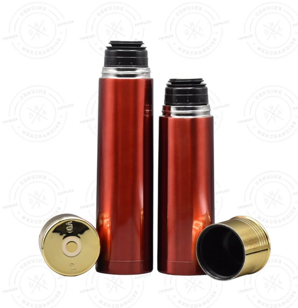 Super X Shotgun Shell Thermos - Bullet Thermos