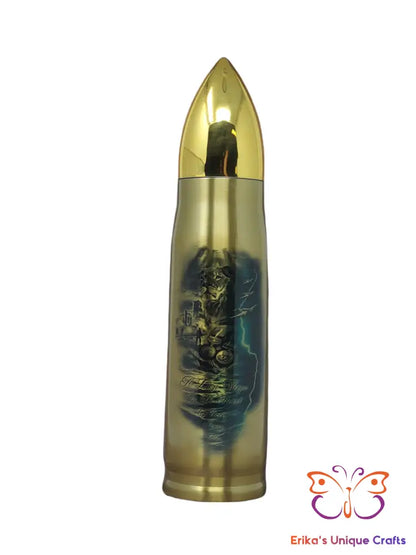 Brave Man Bullet Thermos - Erikas Crafts