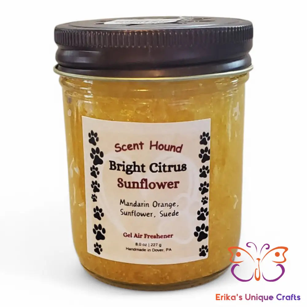 Bright Citrus Sunflower Gel Air Freshener Gel Air Freshener