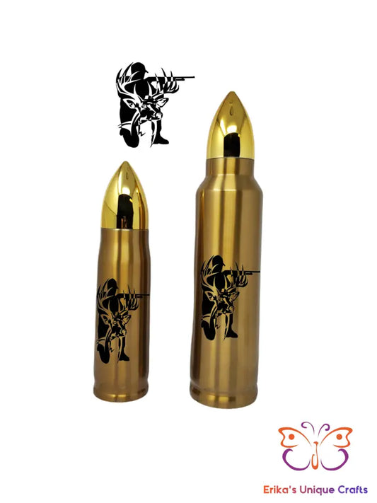 Buck Hunter Bullet Thermos - Erikas Crafts