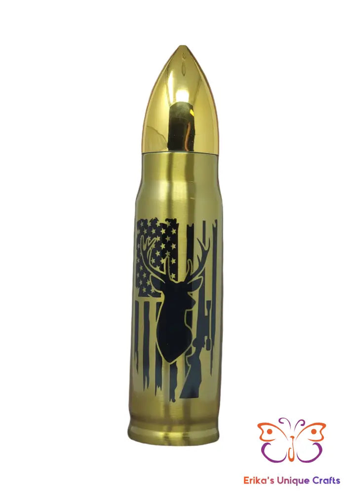 American Hunter Buck Bullet Thermos - Erikas Crafts