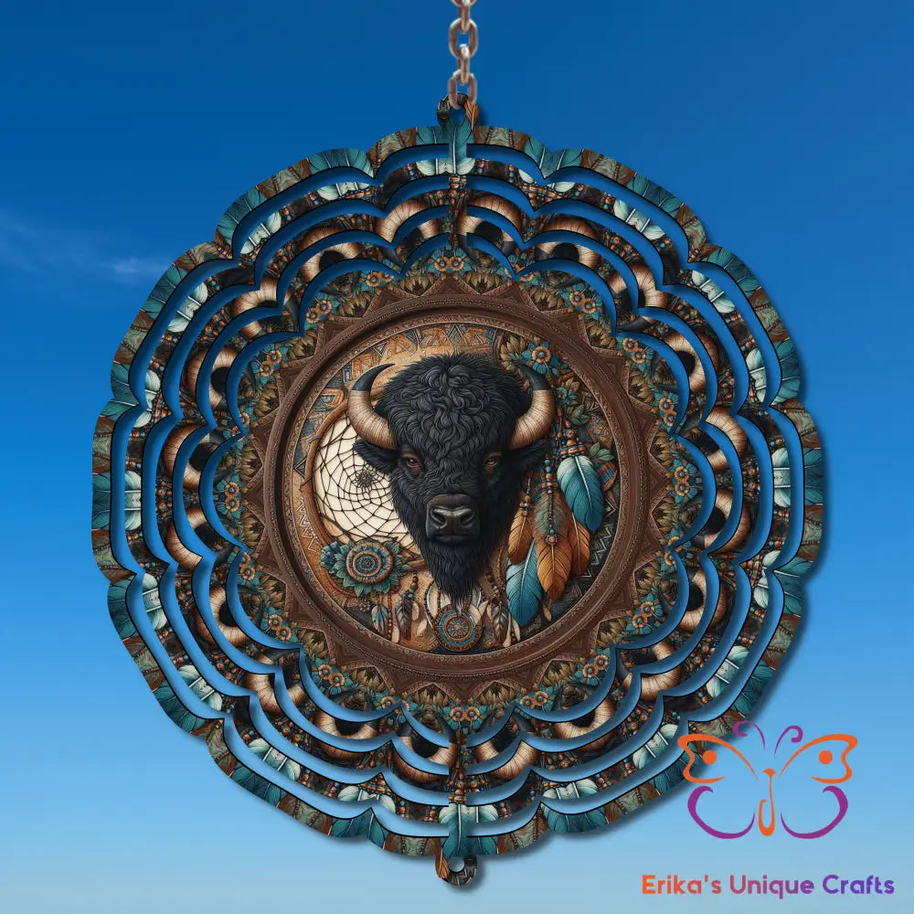 Buffalo Wind Spinner Wind Spinner