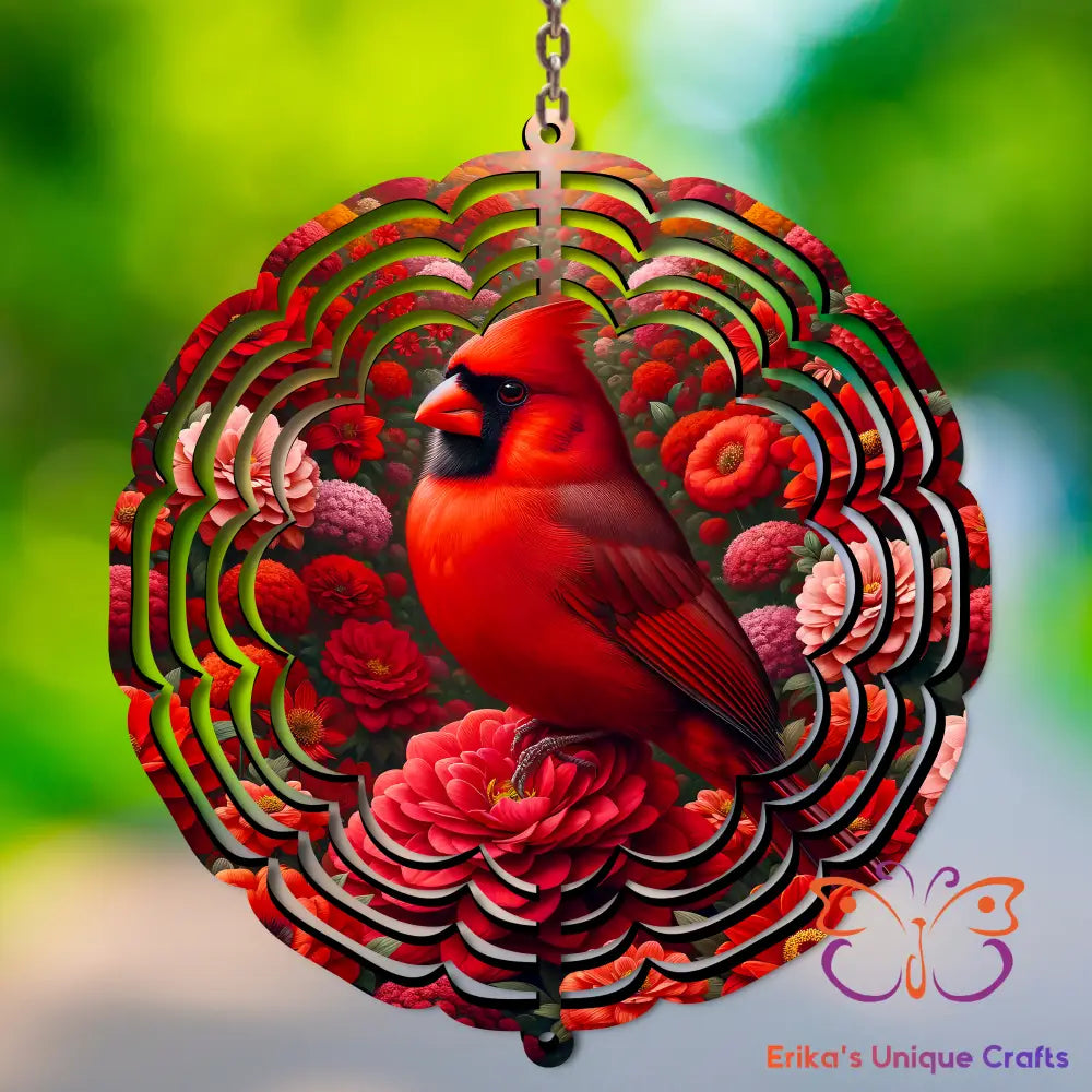 Cardinal Wind Spinner Wind Spinner