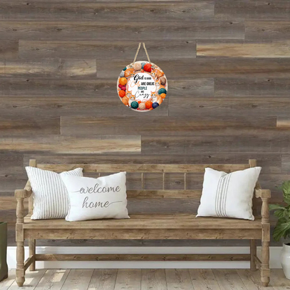 Cats Are Great Round Hanging Door Sign - Door Sign