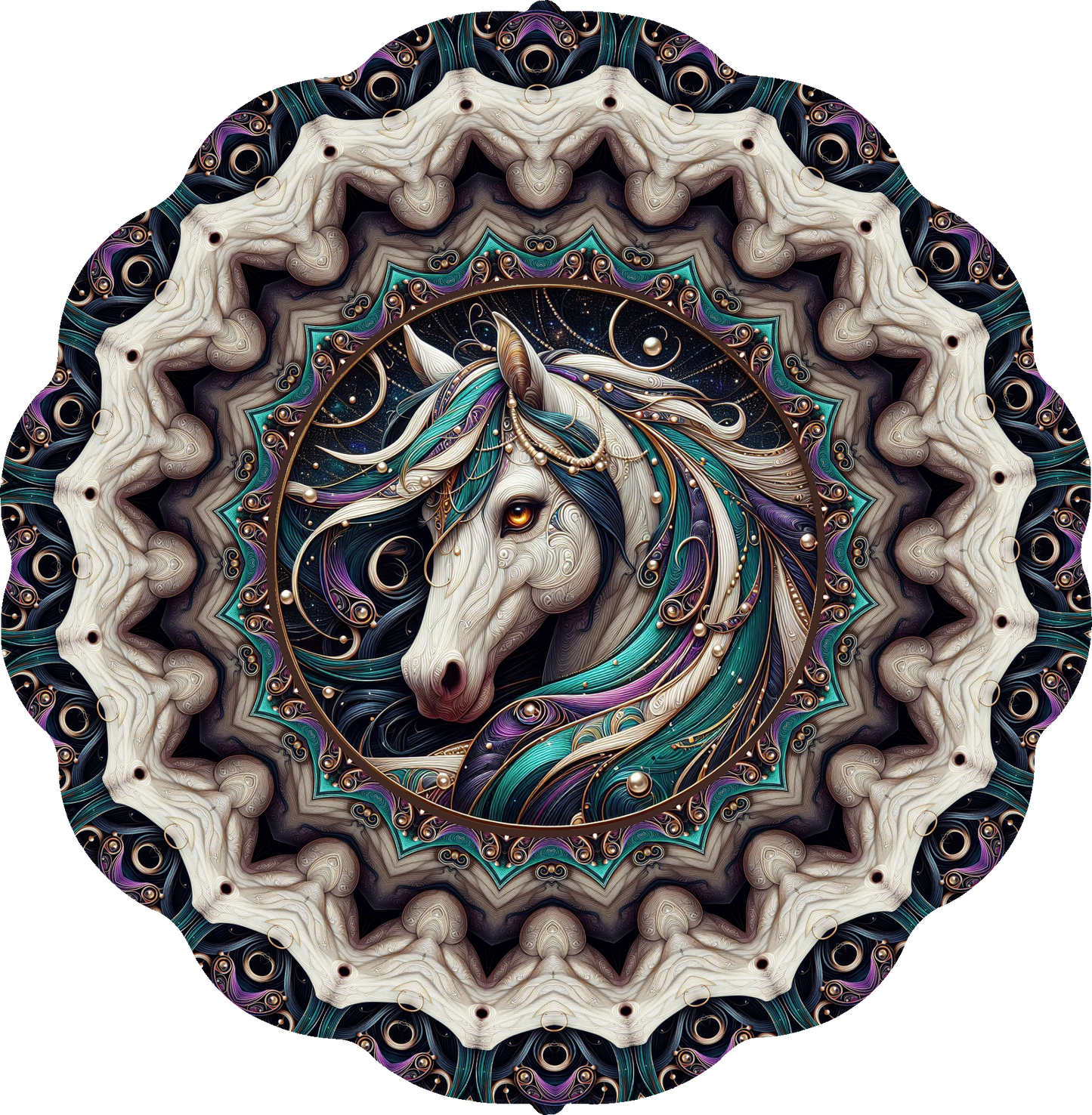 Celestrial Horse Wind Spinner