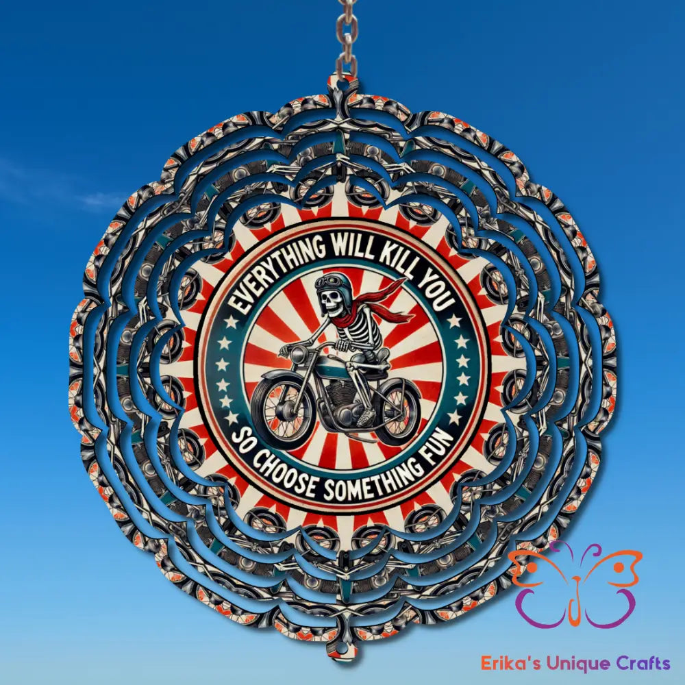 Choose Something Fun Wind Spinner Wind Spinner