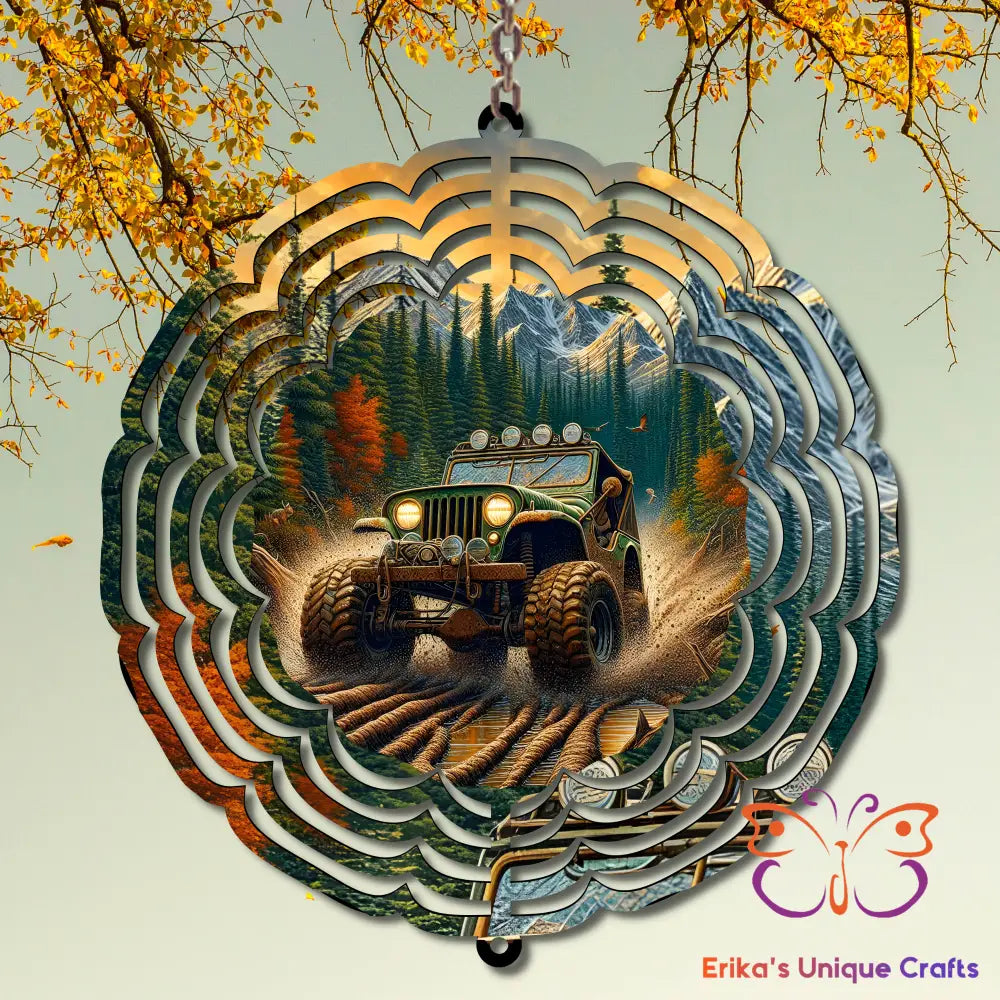 CJ Offroad 4x4 Wind Spinner Wind Spinner