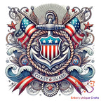 Coast Guard Cutter Insignia Bullet Thermos Tumbler Bullet Thermos