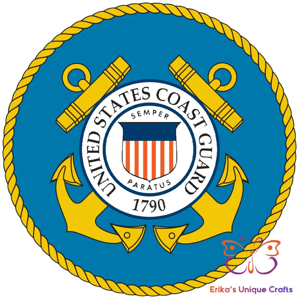 Coast Guard Logo Bullet Thermos Tumbler Bullet Thermos