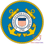 Coast Guard Logo Bullet Thermos Tumbler Bullet Thermos